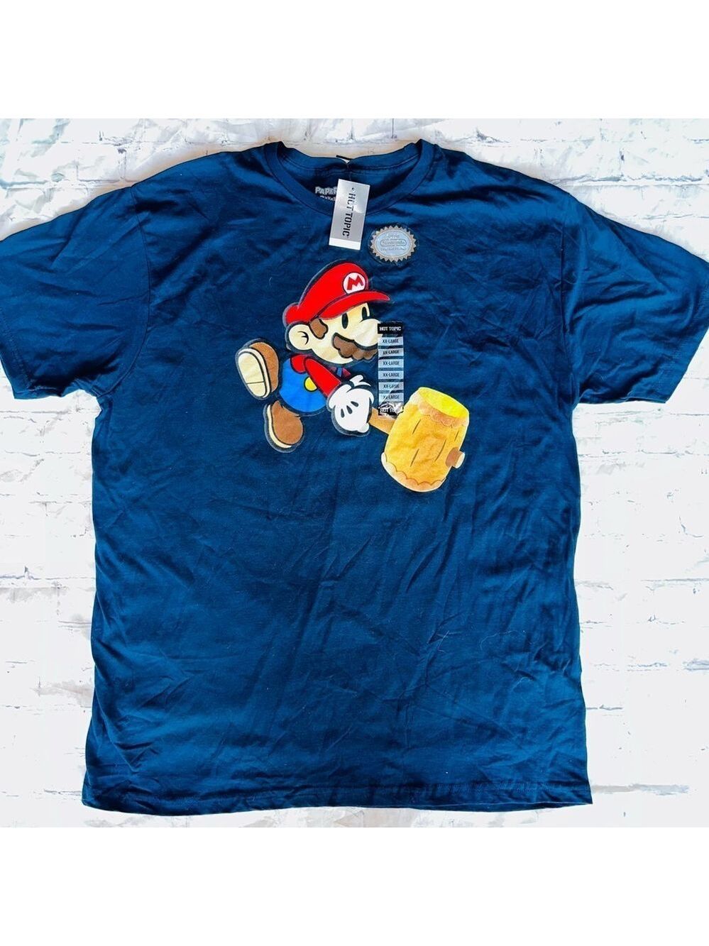 NWT Unisex Adult XXL Nintendo Mario Brothers Graphic SS TShirt 2015